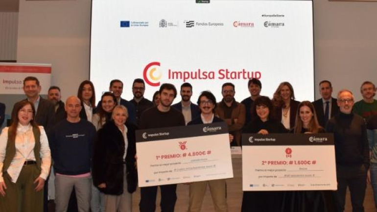 Entrega de premios del programa Impulsa StartUp de la Cámara de Comercio de A Coruña