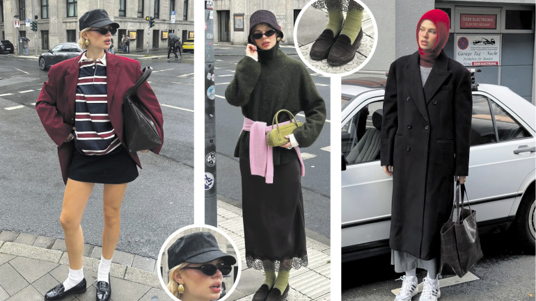 Conjuntos en los que se han empleado algunas microtendencias actuales  @linda.sza en instagram