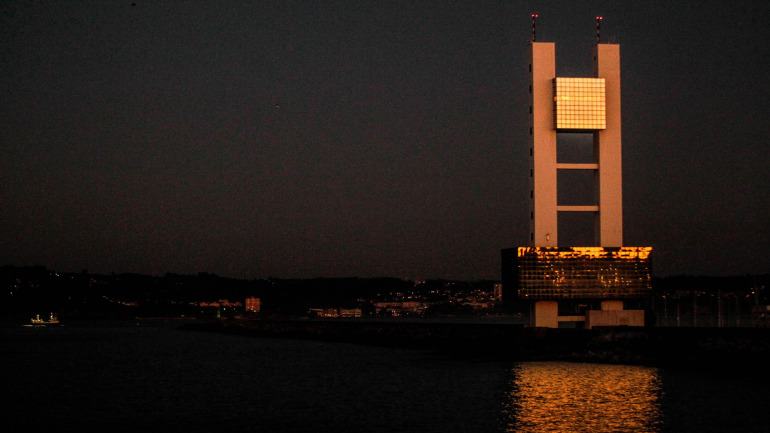Anochecer en A Coruña