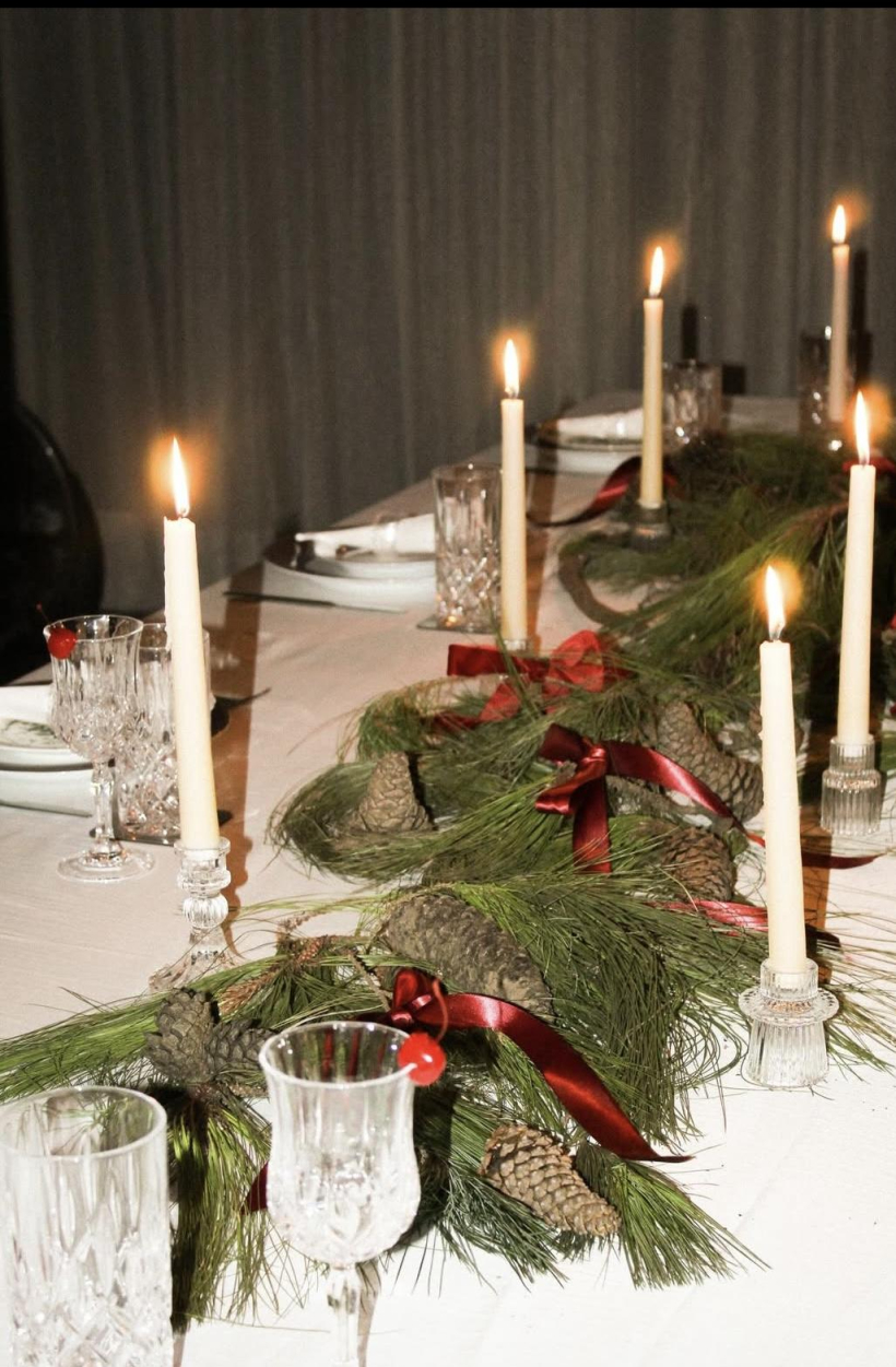 Decoración de mesas de Navidad