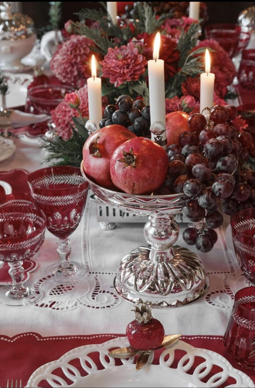 Decoración de mesas de Navidad