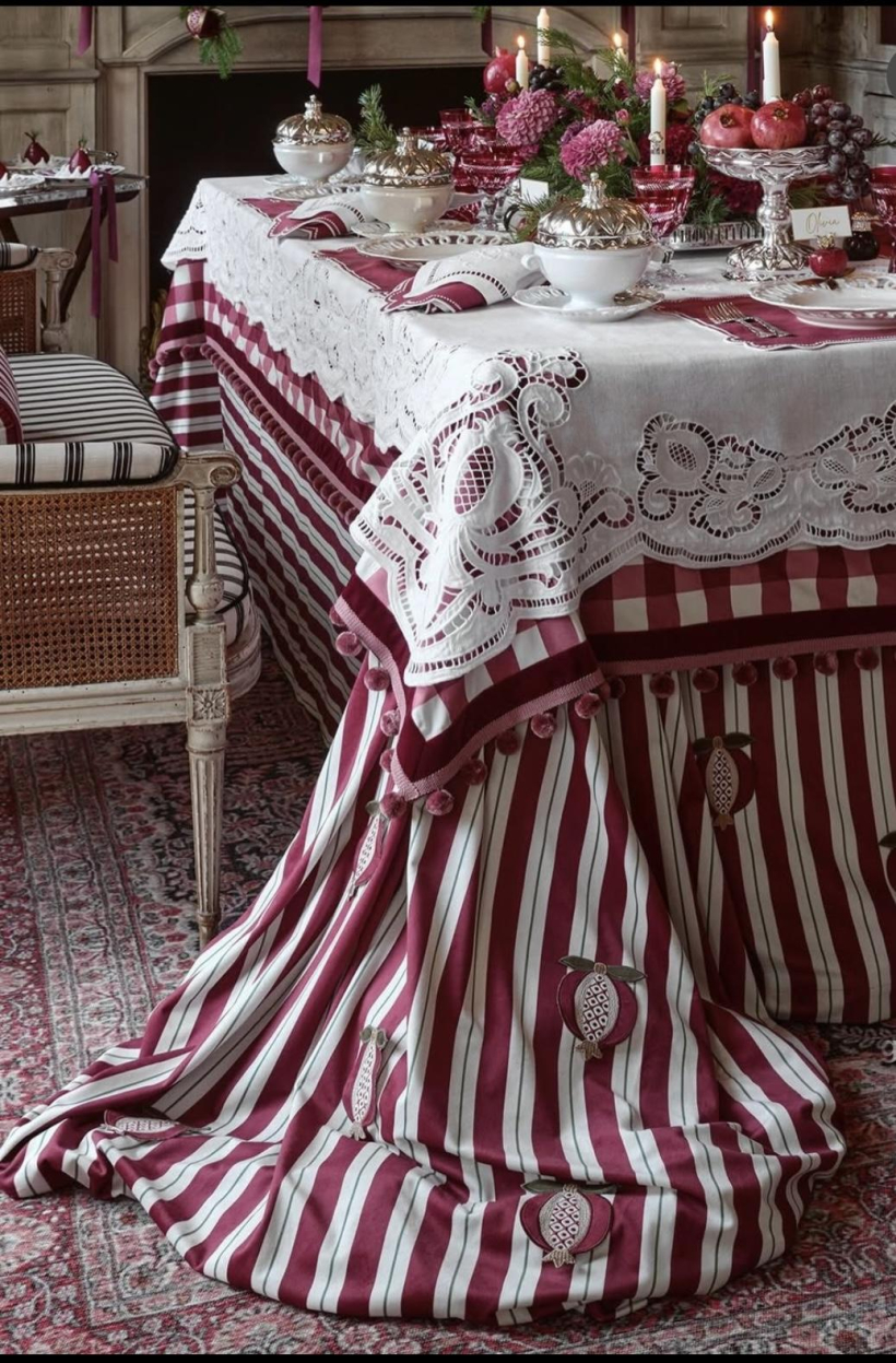 Decoración de mesas de Navidad