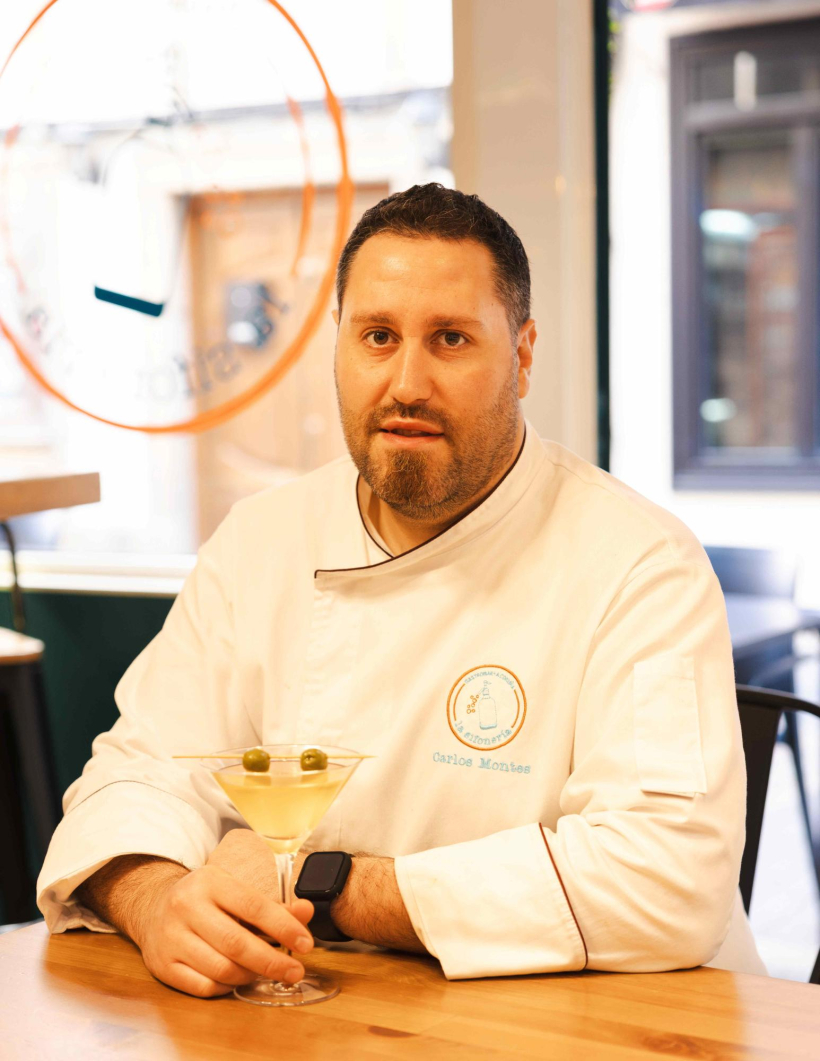 Carlos Montes, de La Sifonería Gastrobar de A Coruña