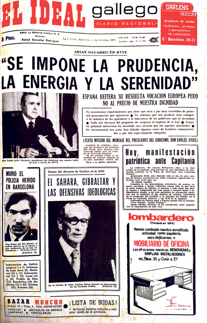 Miércoles, 1 de octubre de 1975