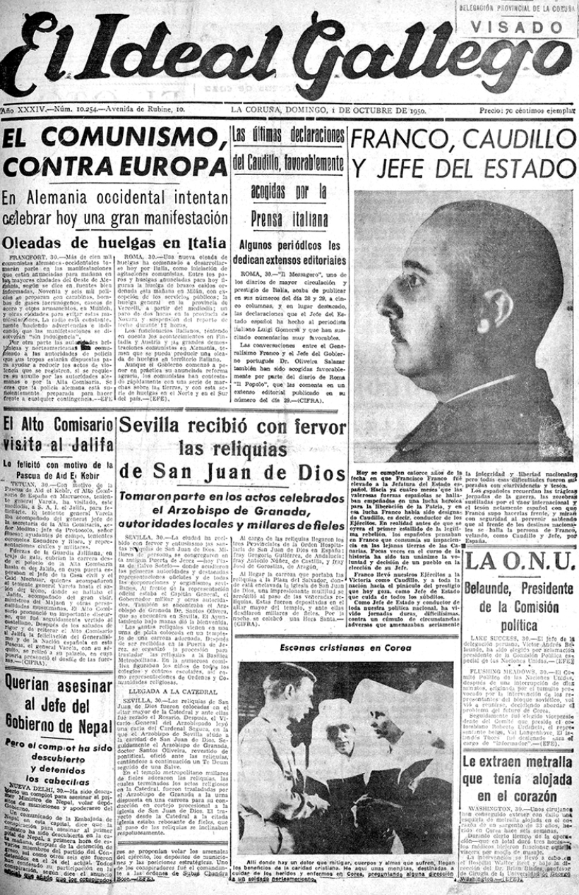 Domingo, 1 de octubre de 1950