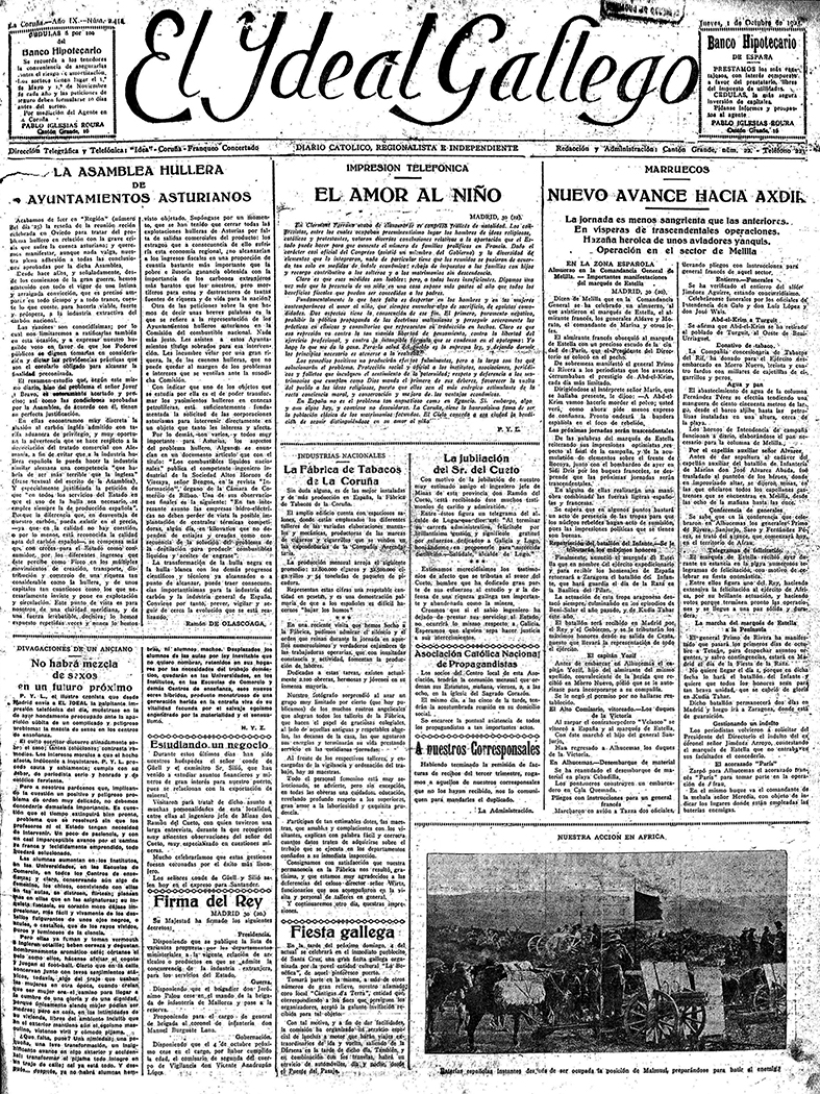 Jueves, 1 de octubre de 1925