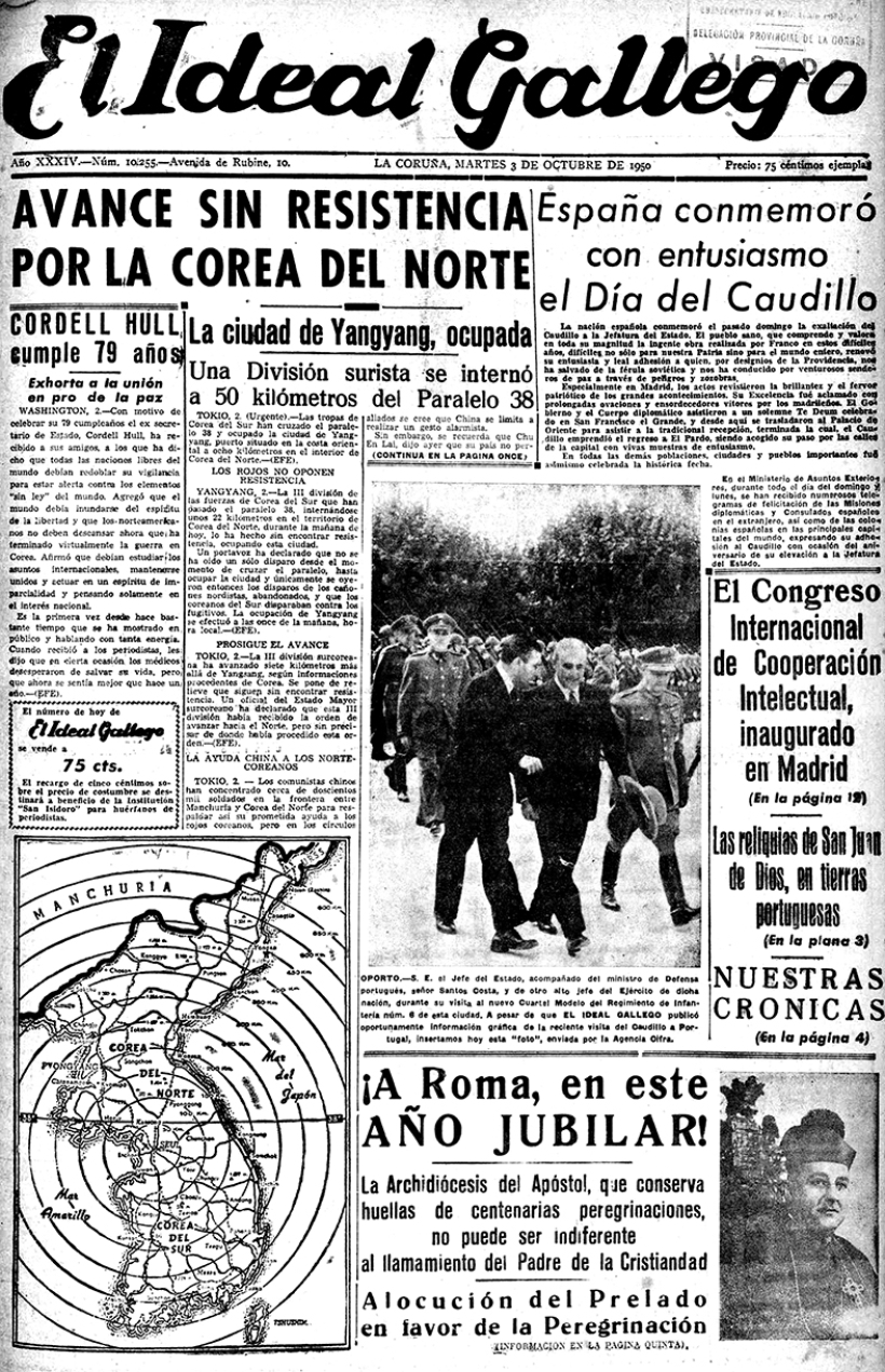 Martes, 3 de octubre de 1950