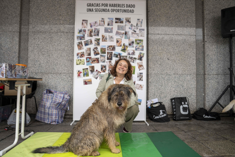 Dos mejores amigos posan juntos