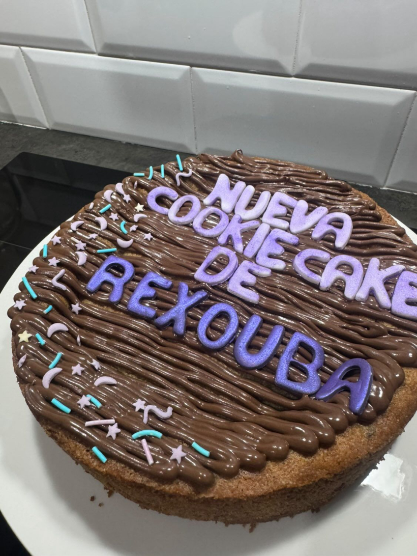La nueva cookie cake de Rexouba