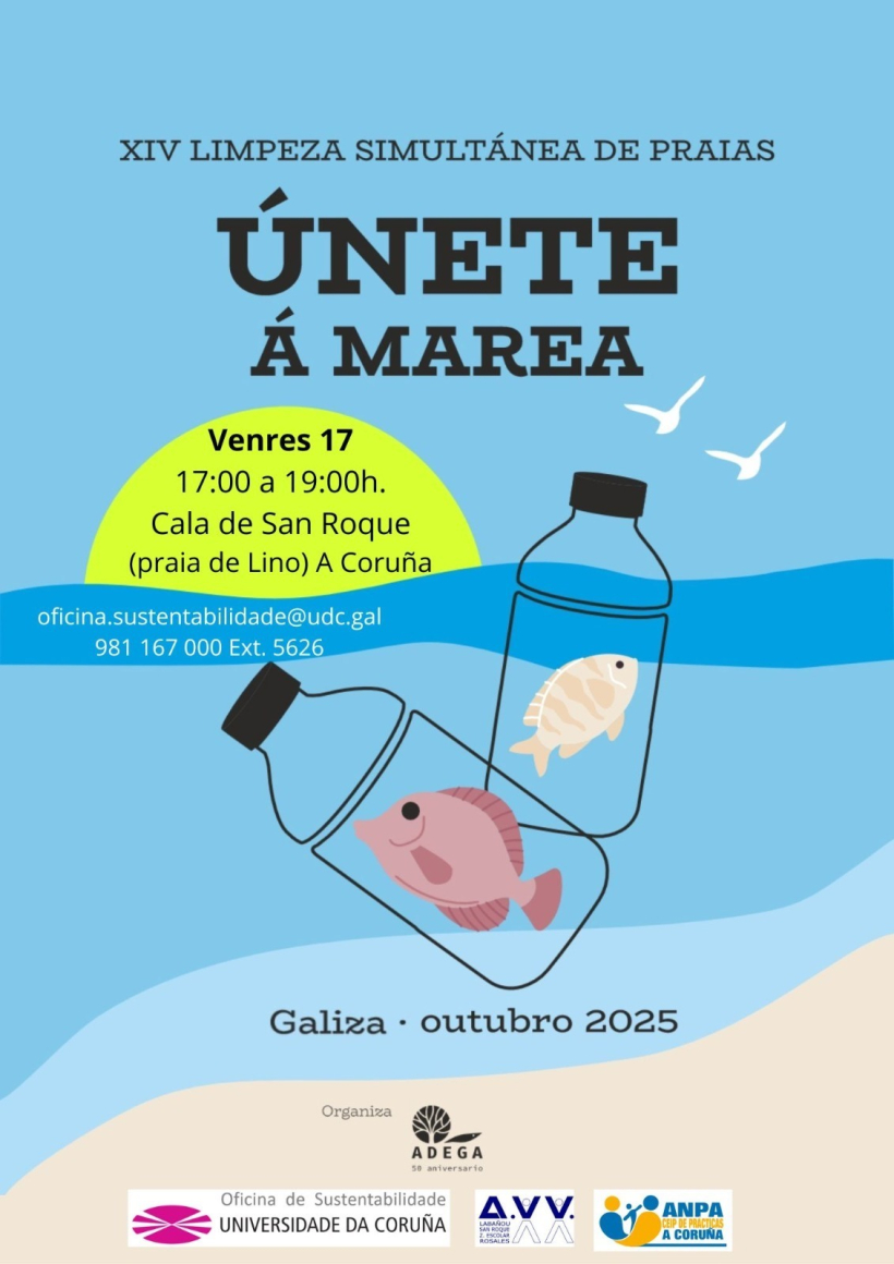 Limpieza de playas Únete á marea