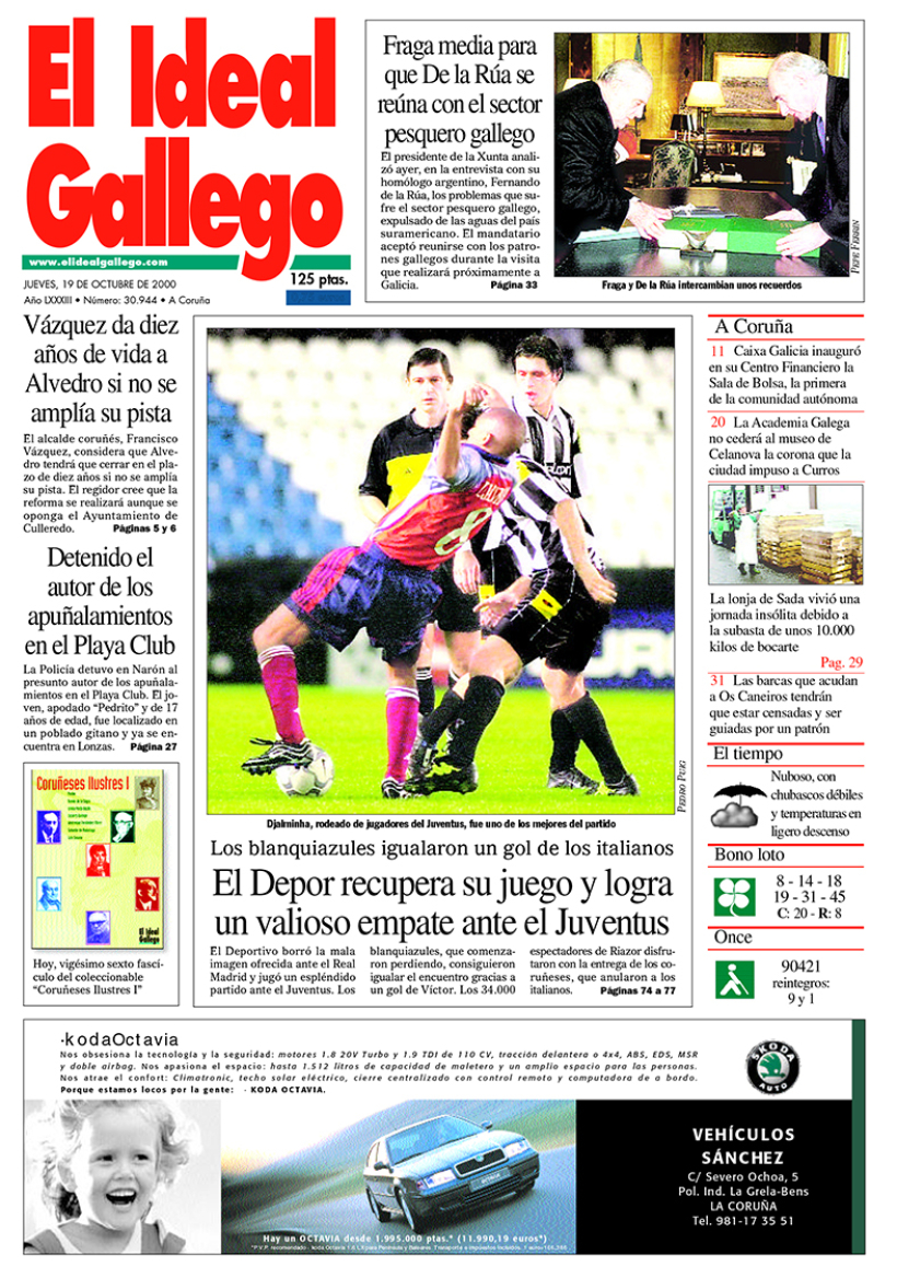 Jueves, 19 de octubre de 2000