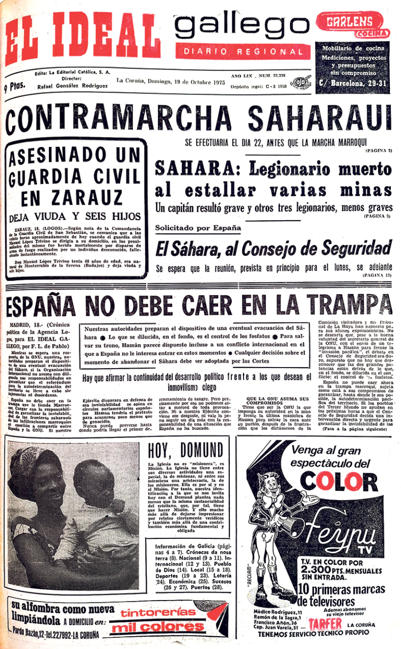 Domingo, 19 de octubre de 1975