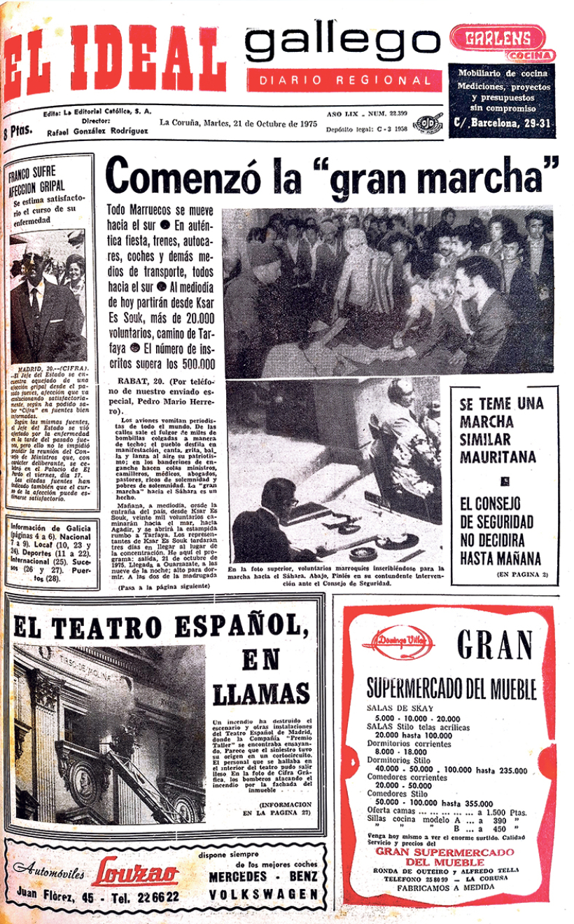 Martes, 21 de octubre de 1975