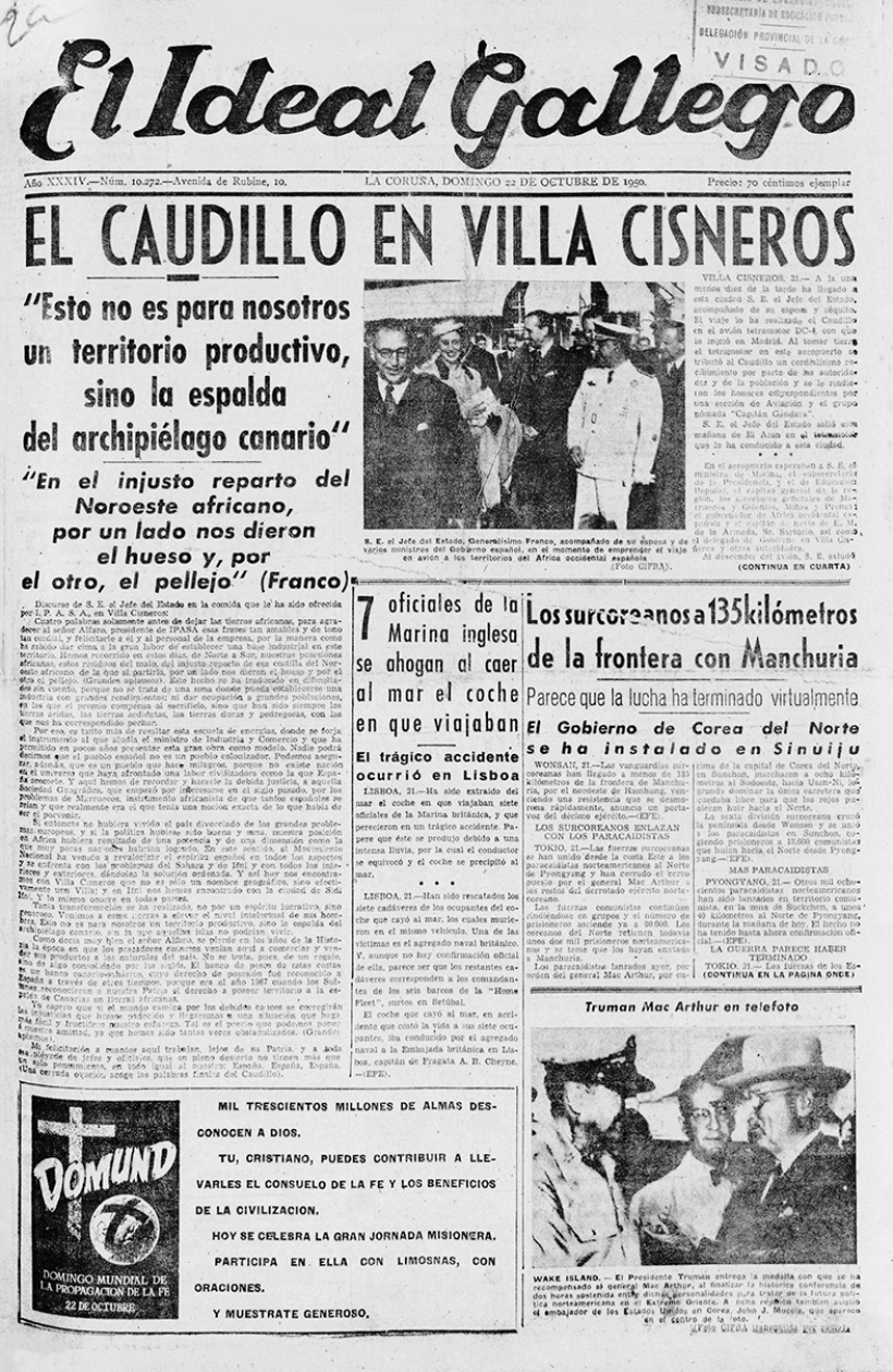 Domingo, 22 de octubre de 1950