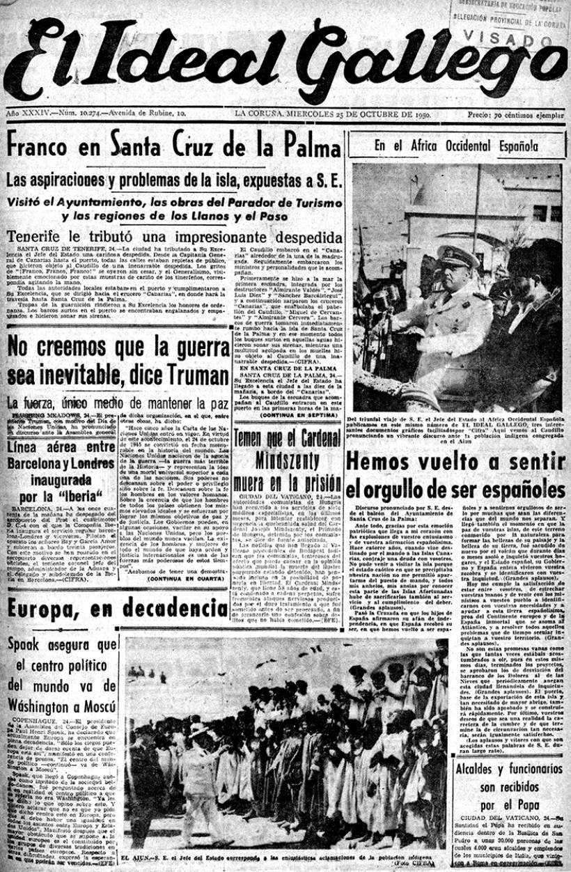 Miércoles, 25 de octubre de 1950