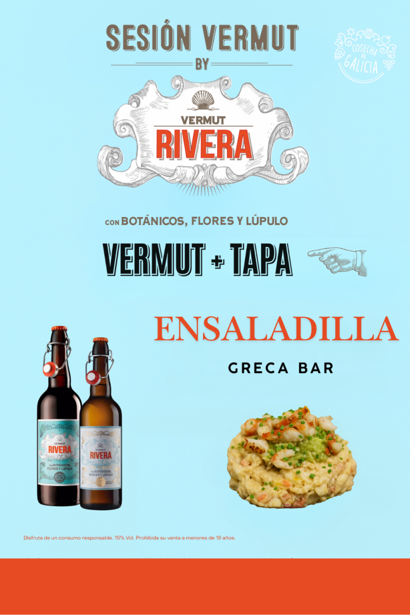 Cartel de la Ruta del Vermut