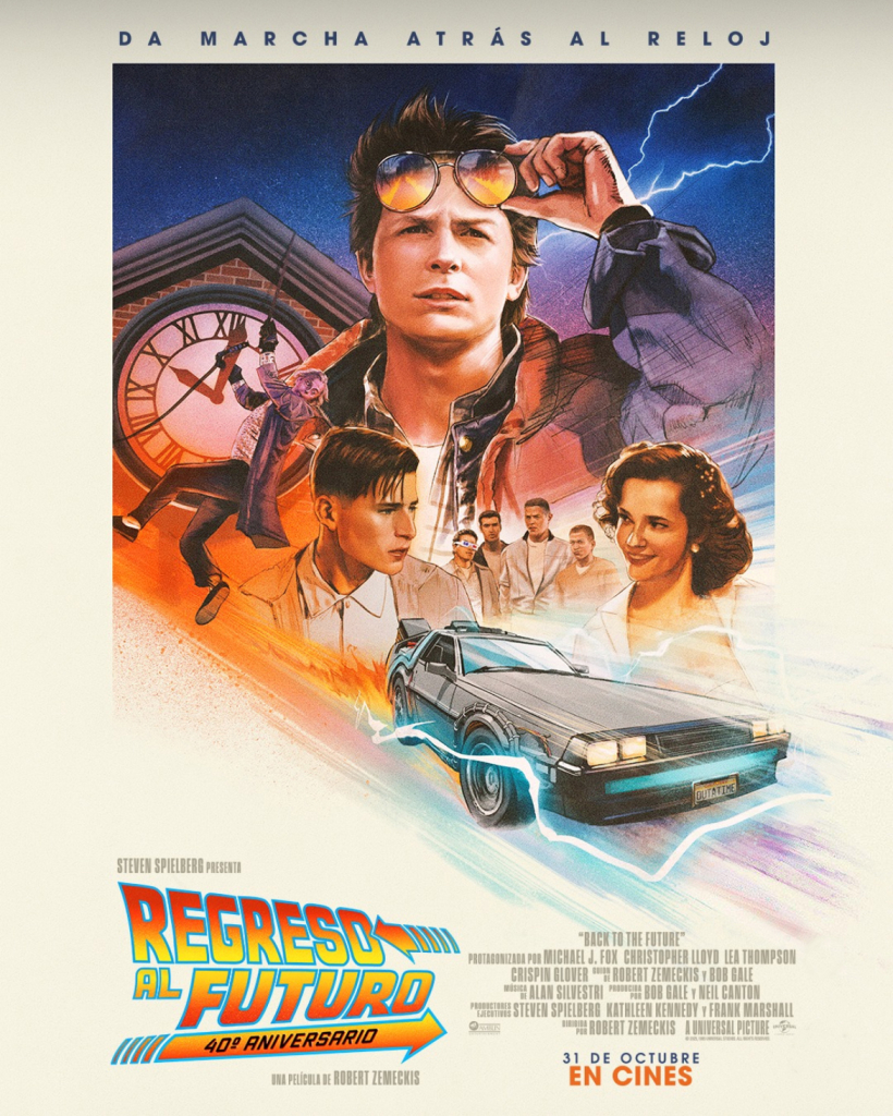 Cartel de Regreso al Futuro
