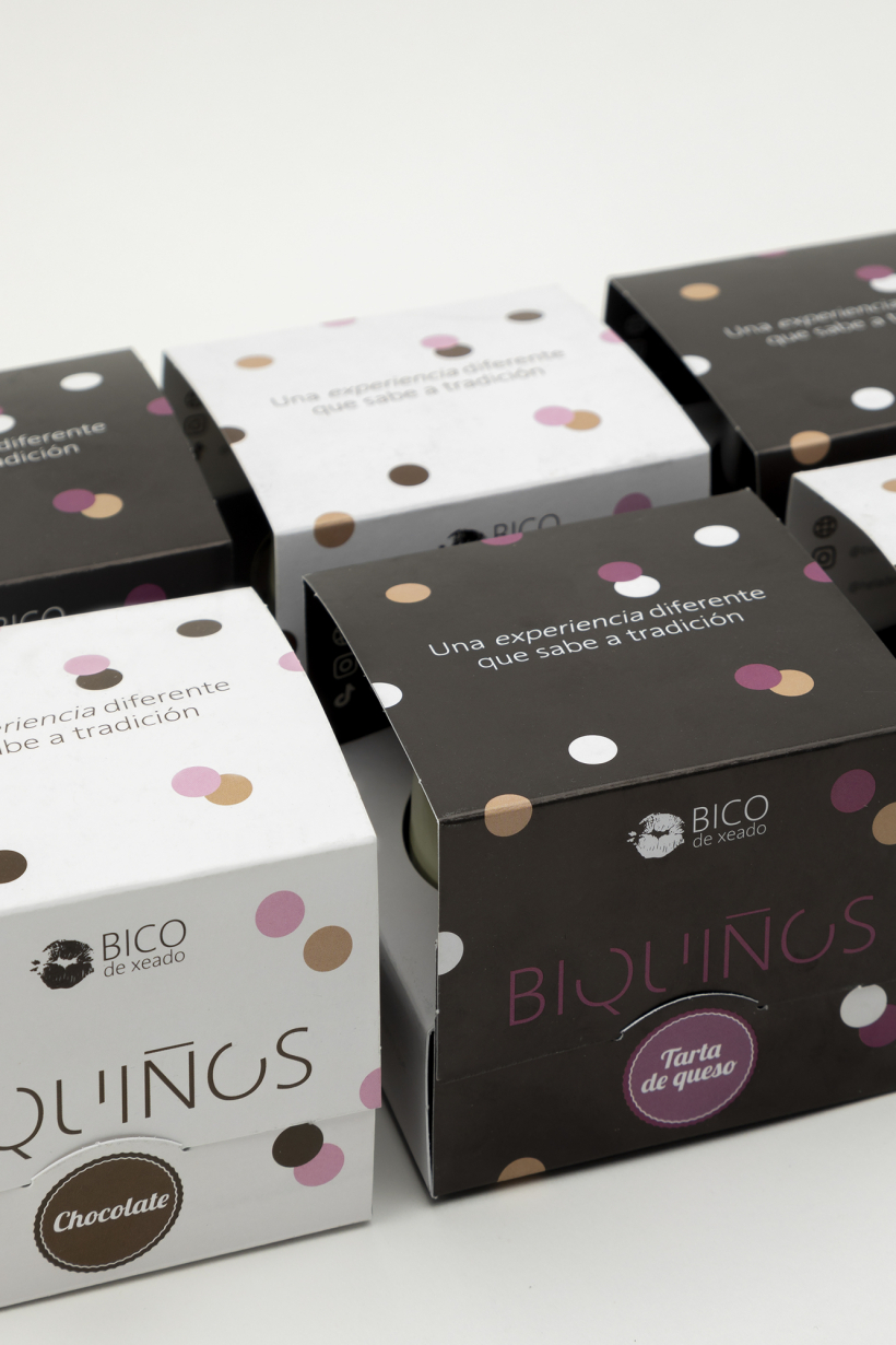 Biquiños, el nuevo formato individual de Bico de Xeado galardonado con el premio Innofòrum.