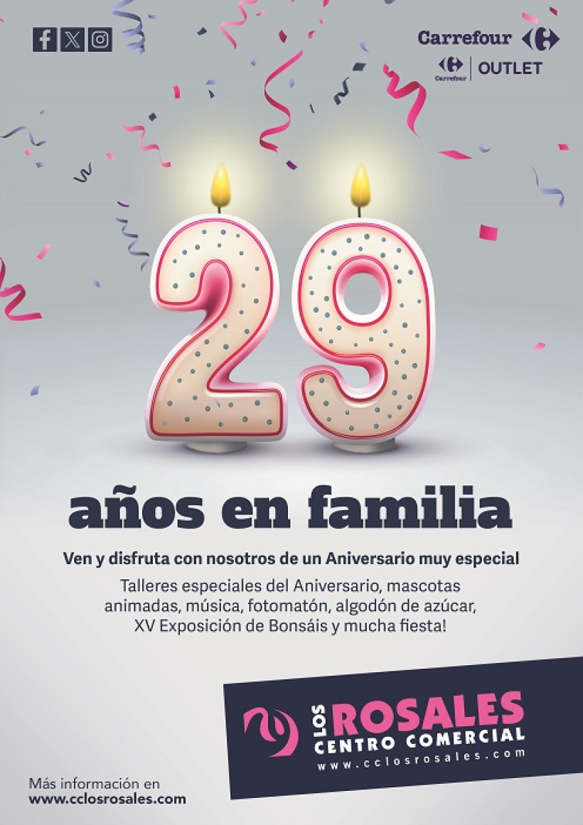 29º Aniversario del Centro Comercial Los Rosales