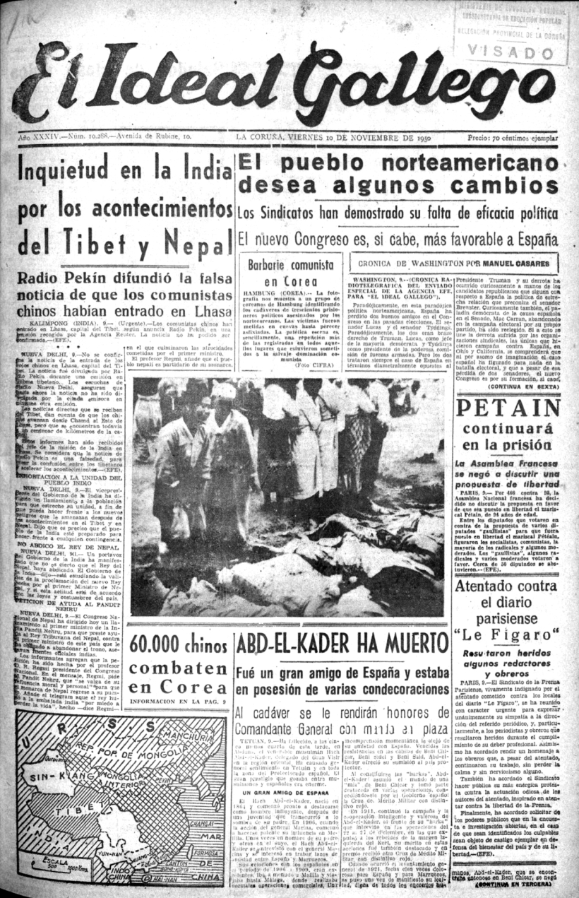 Viernes, 10 de noviembre de 1950