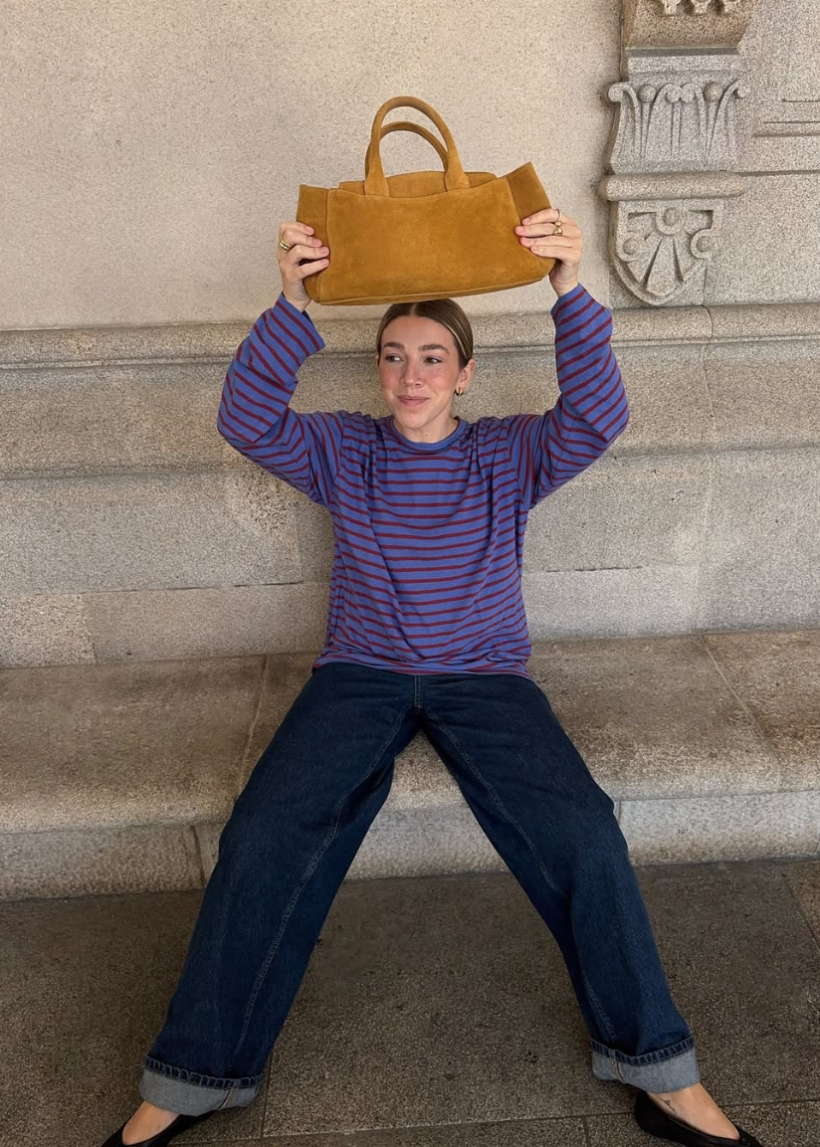 Marta Grande luce una de las camisetas virales de Zara. I @MARTAGRANDEB