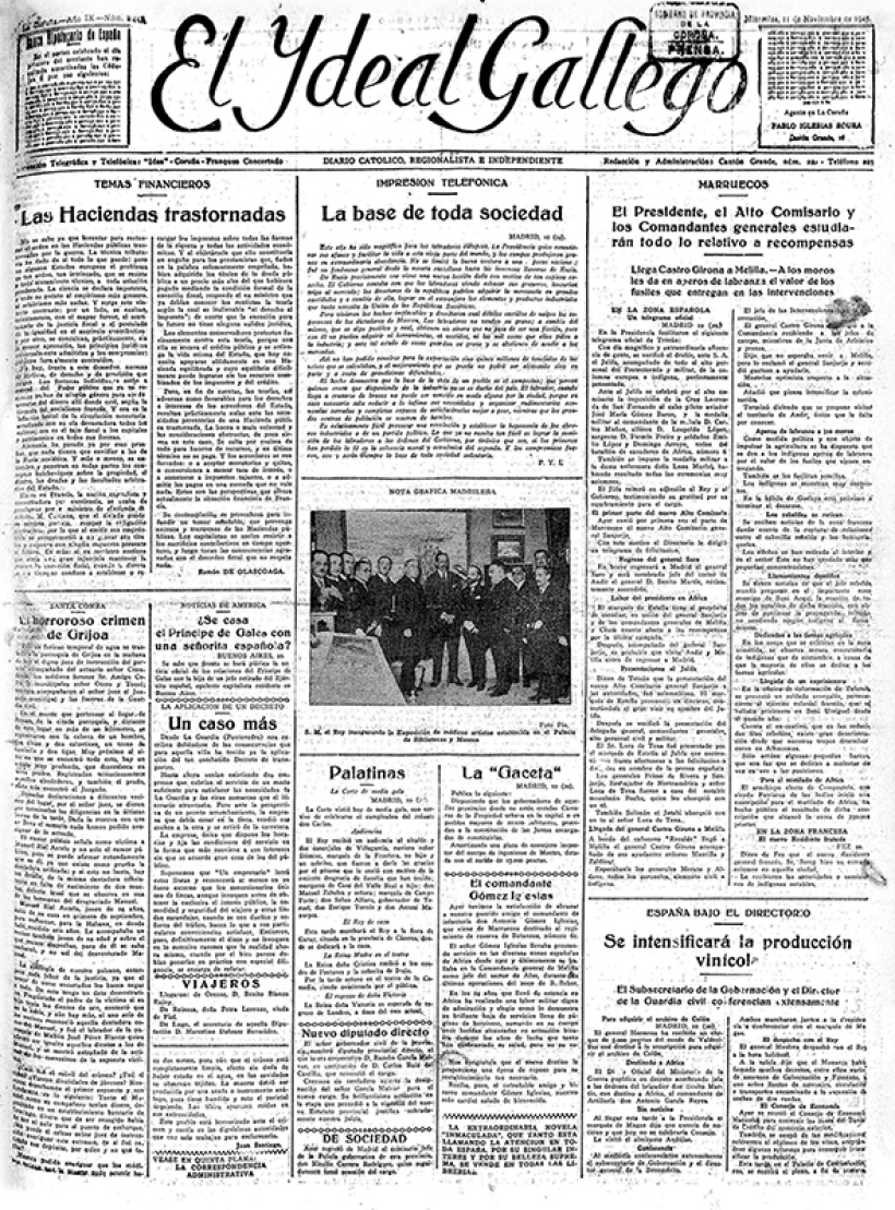 Miércoles, 11 de noviembre de 1925