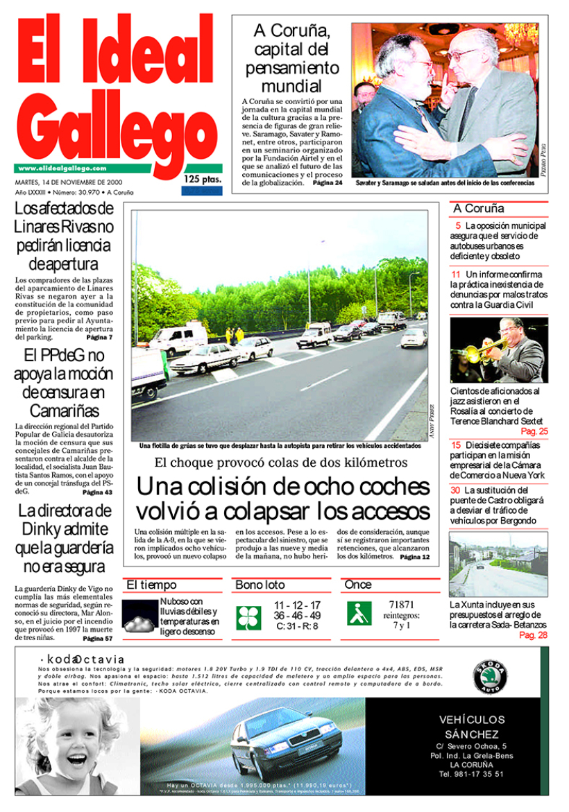 Martes, 14 de noviembre de 2000