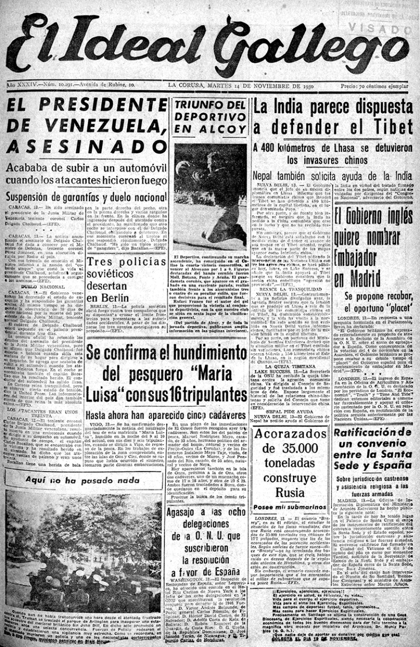 Martes, 14 de noviembre de 1950