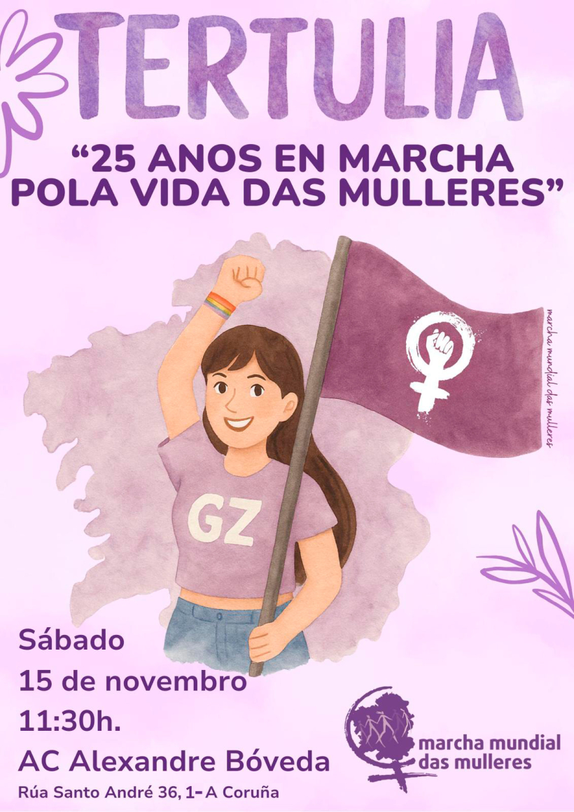 Tertulia: 25 anos en marcha pola vida das mulleres