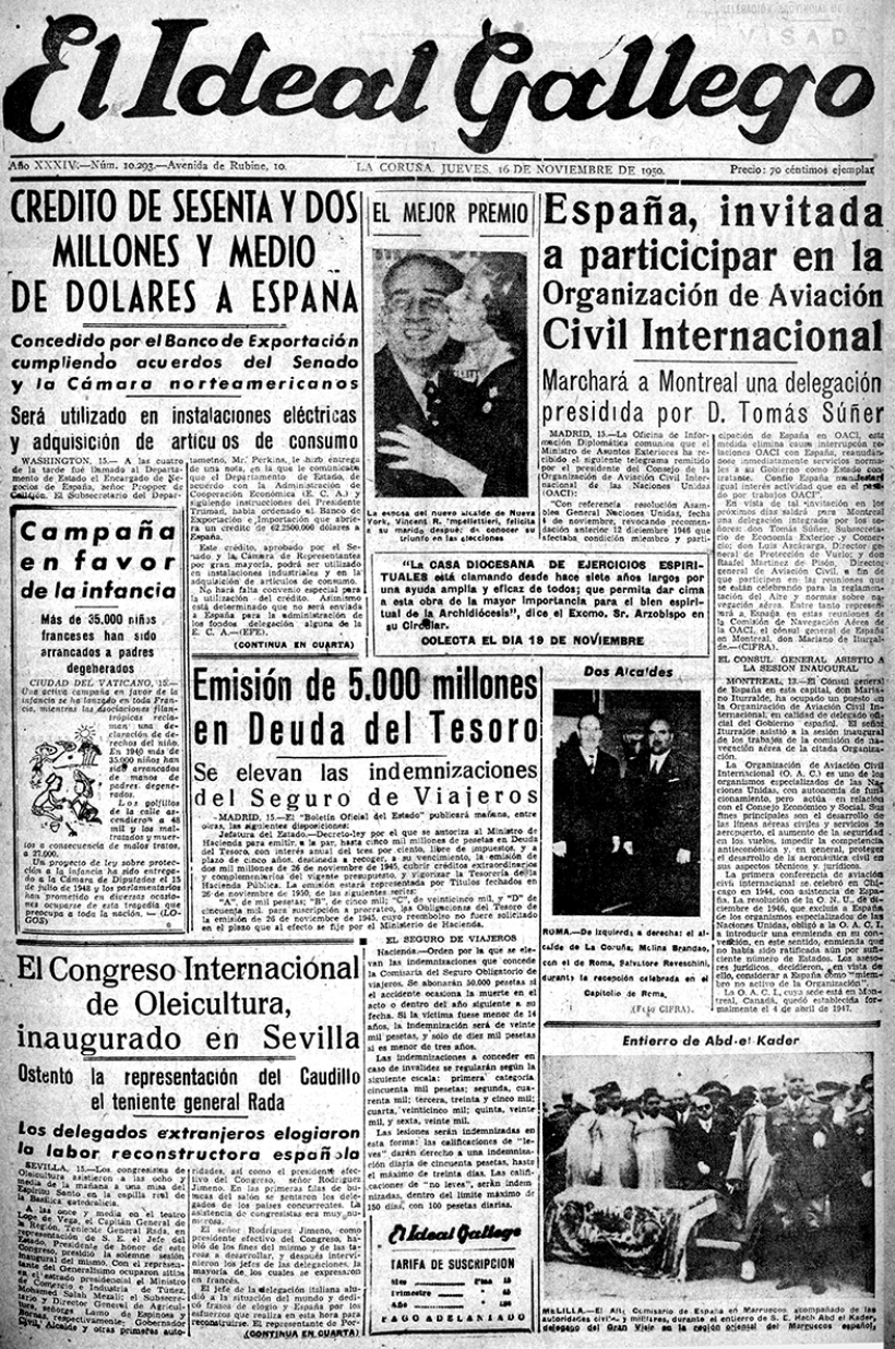Jueves, 16 de noviembre de 1950
