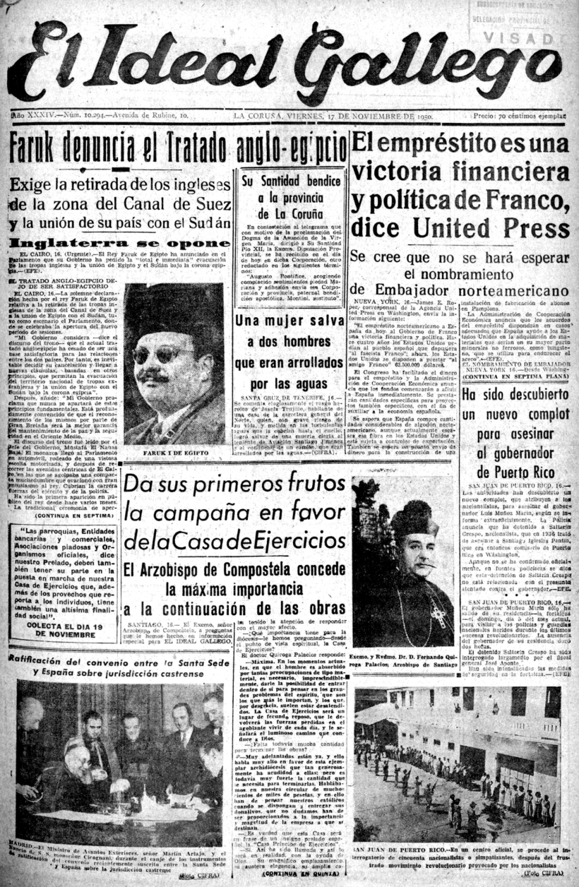 Viernes, 17 de noviembre de 1950