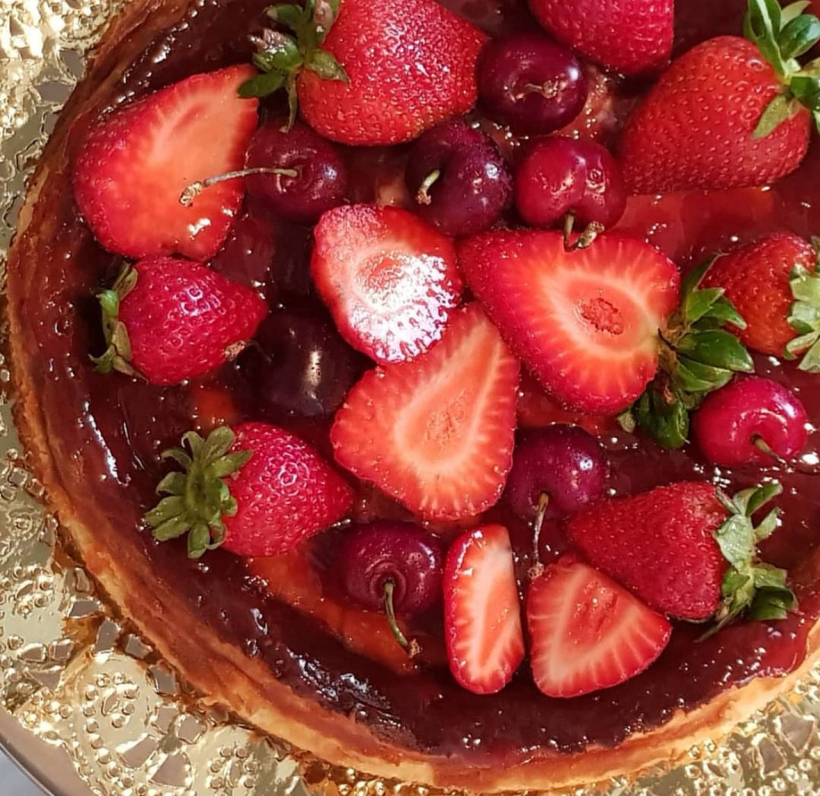 Una de las opciones de tartas que ofrecen en El de Manolín