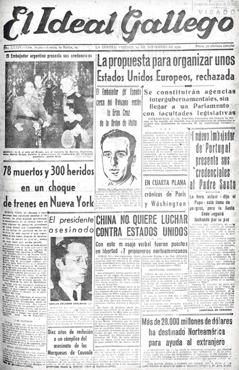 Portada del 24 de noviembre de 1950