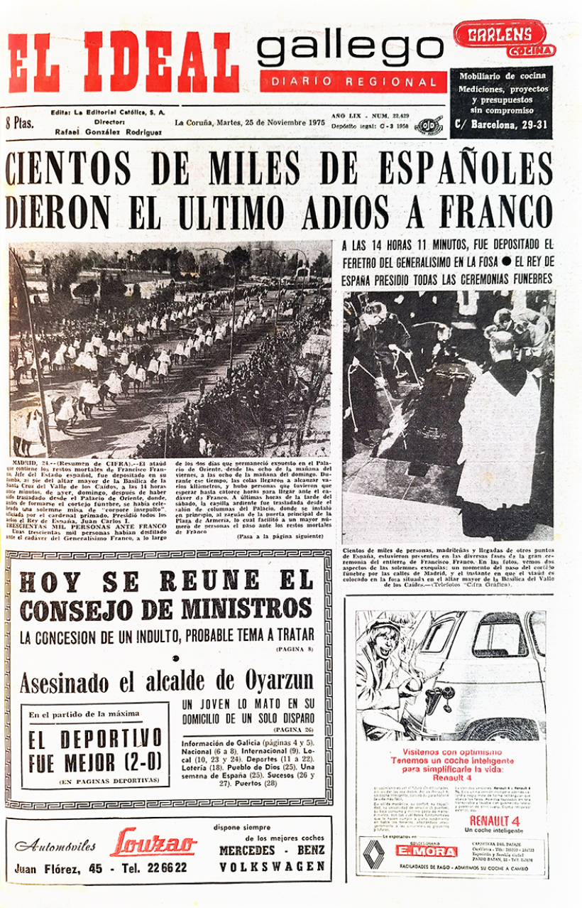 Martes, 25 de noviembre de 25-11-1975