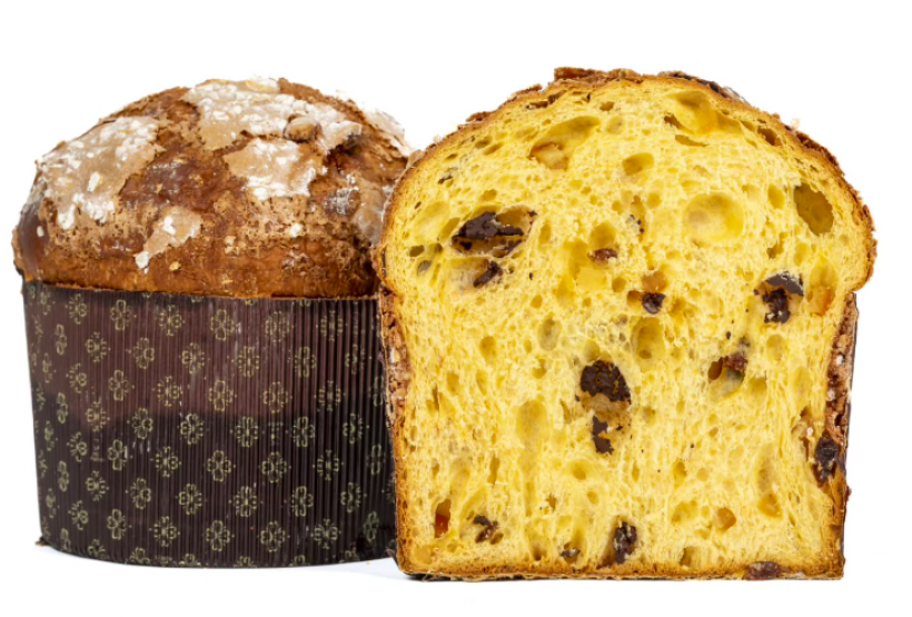 Panettone traidicional con frutas de San Isidro Bakery