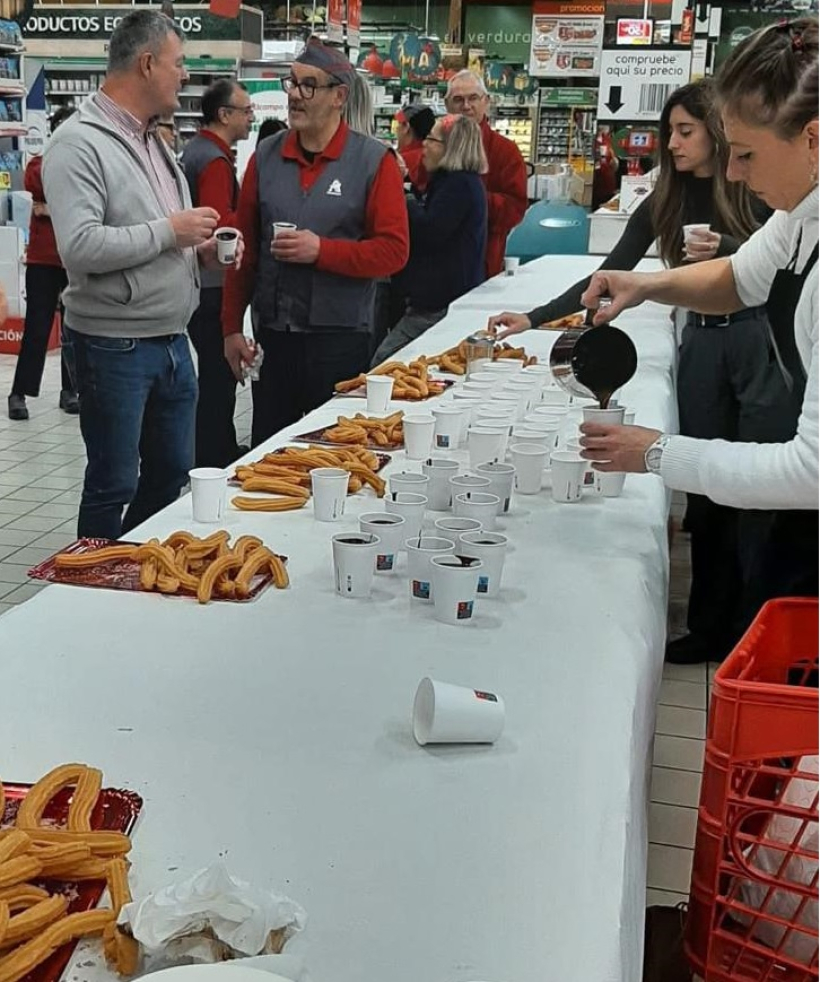 Los churros Valdés en Alcampo