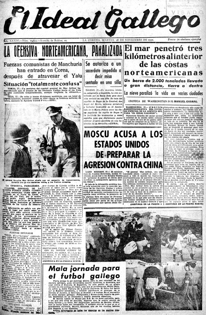 Martes, 28 de noviembre de 1950