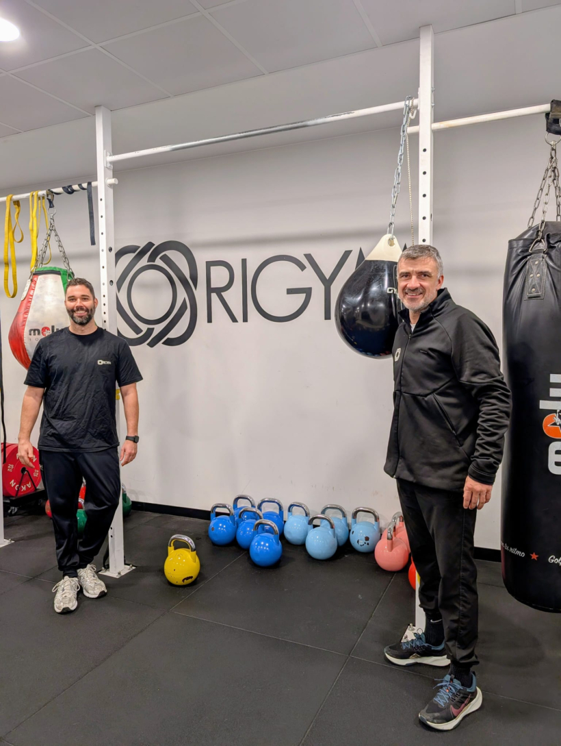 Daniel Sabín y José Poncela, fundadores de Origym