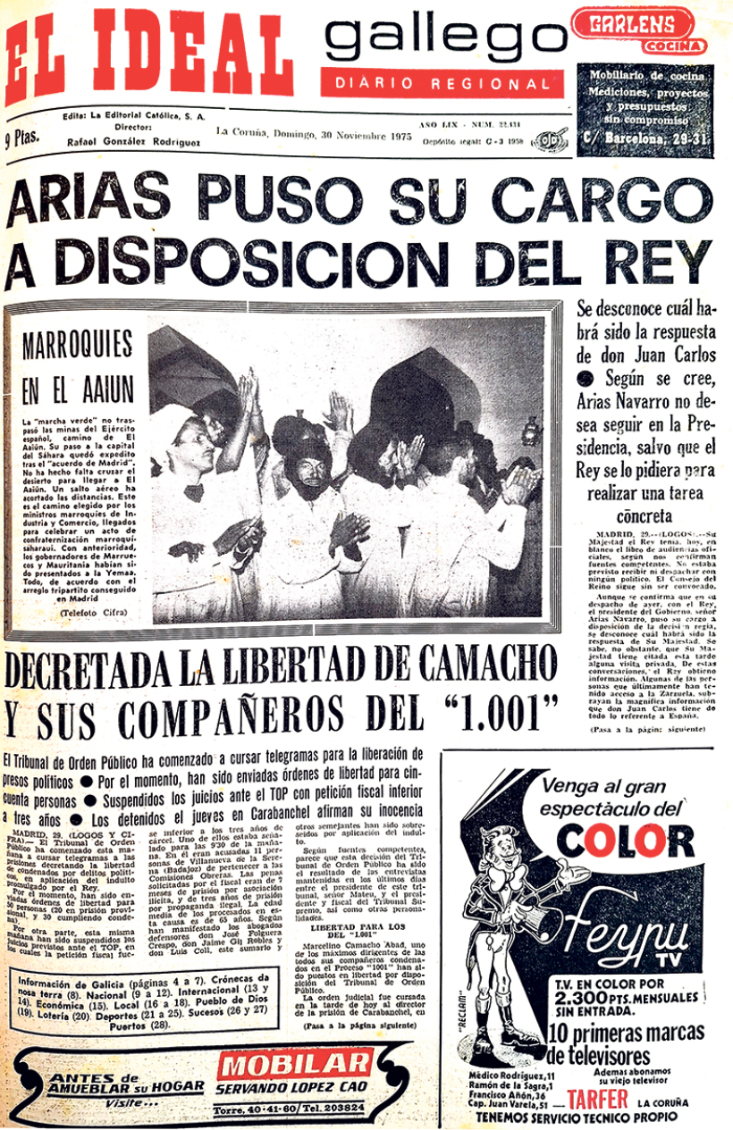 Domingo, 30 de noviembre de 1975