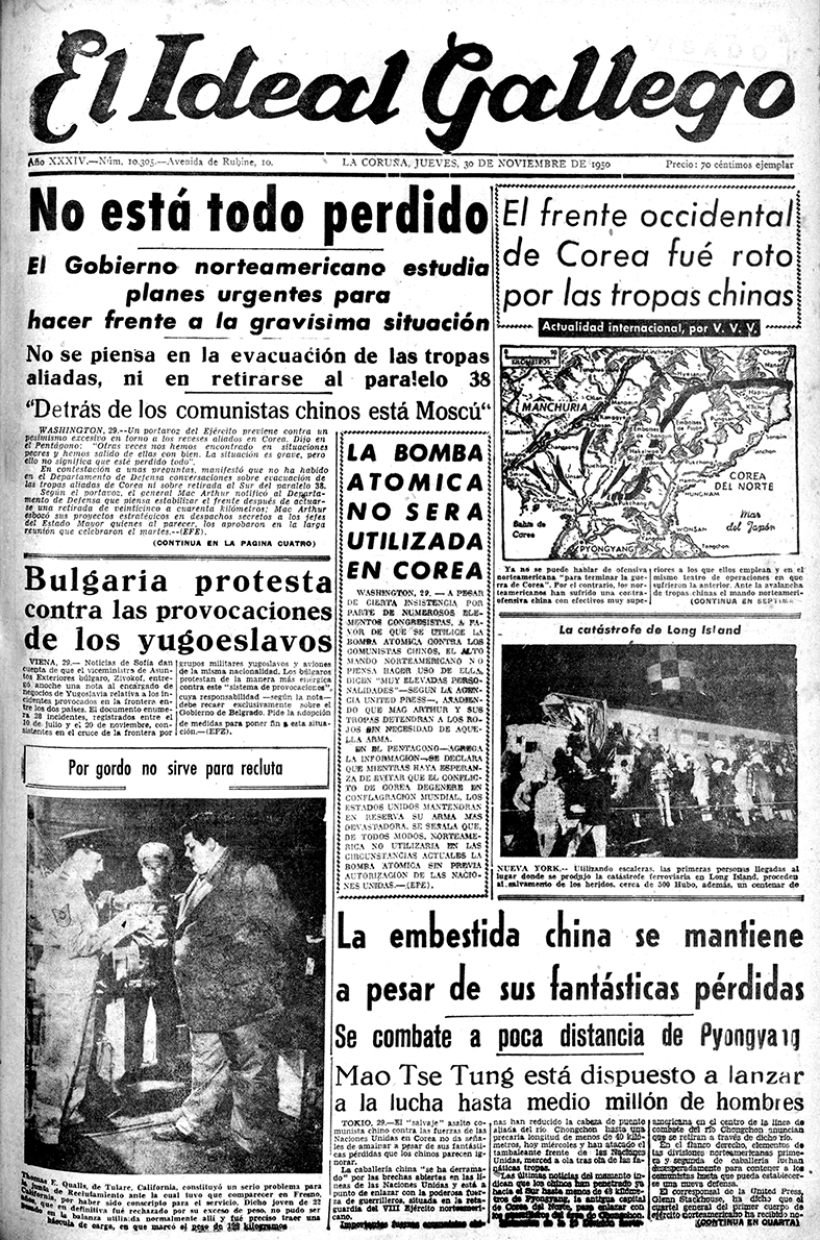 Jueves, 30 de noviembre de 1950