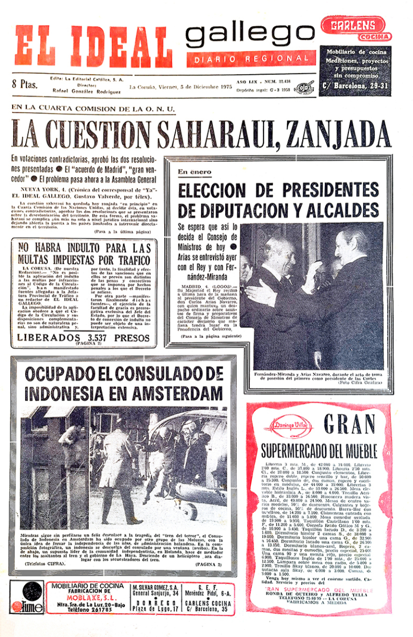 Viernes, 5 de diciembre de 1975