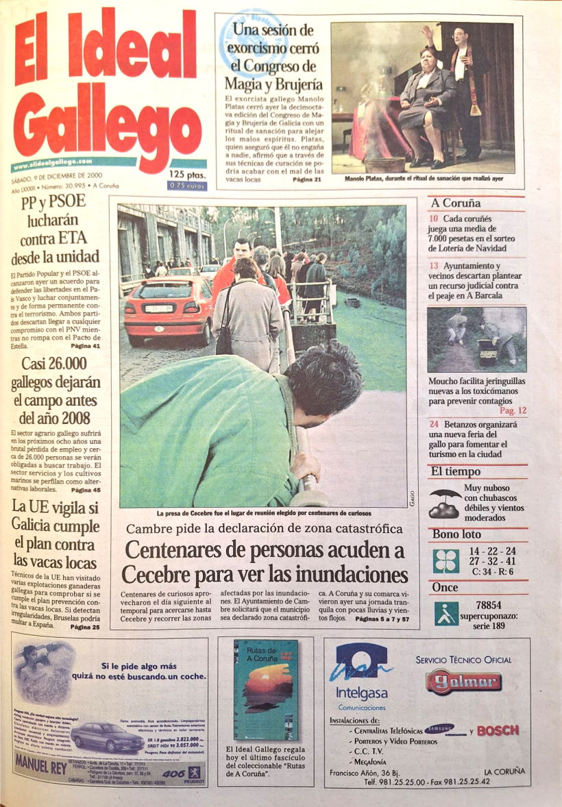 Sábado, 9 de diciembre de 2000
