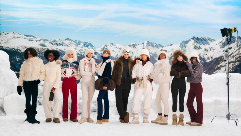 Algunas de las prendas de la colección invernal de Oysho
