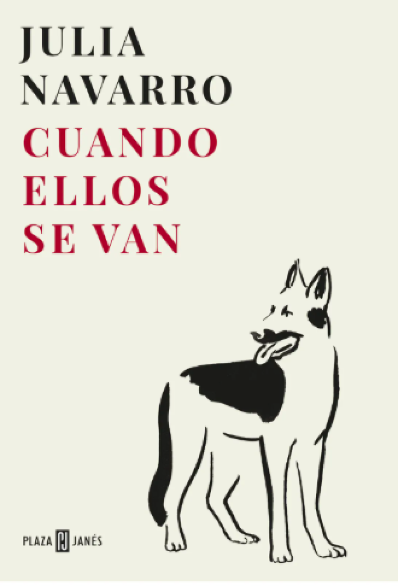 El libro "Cuando ellos se van"