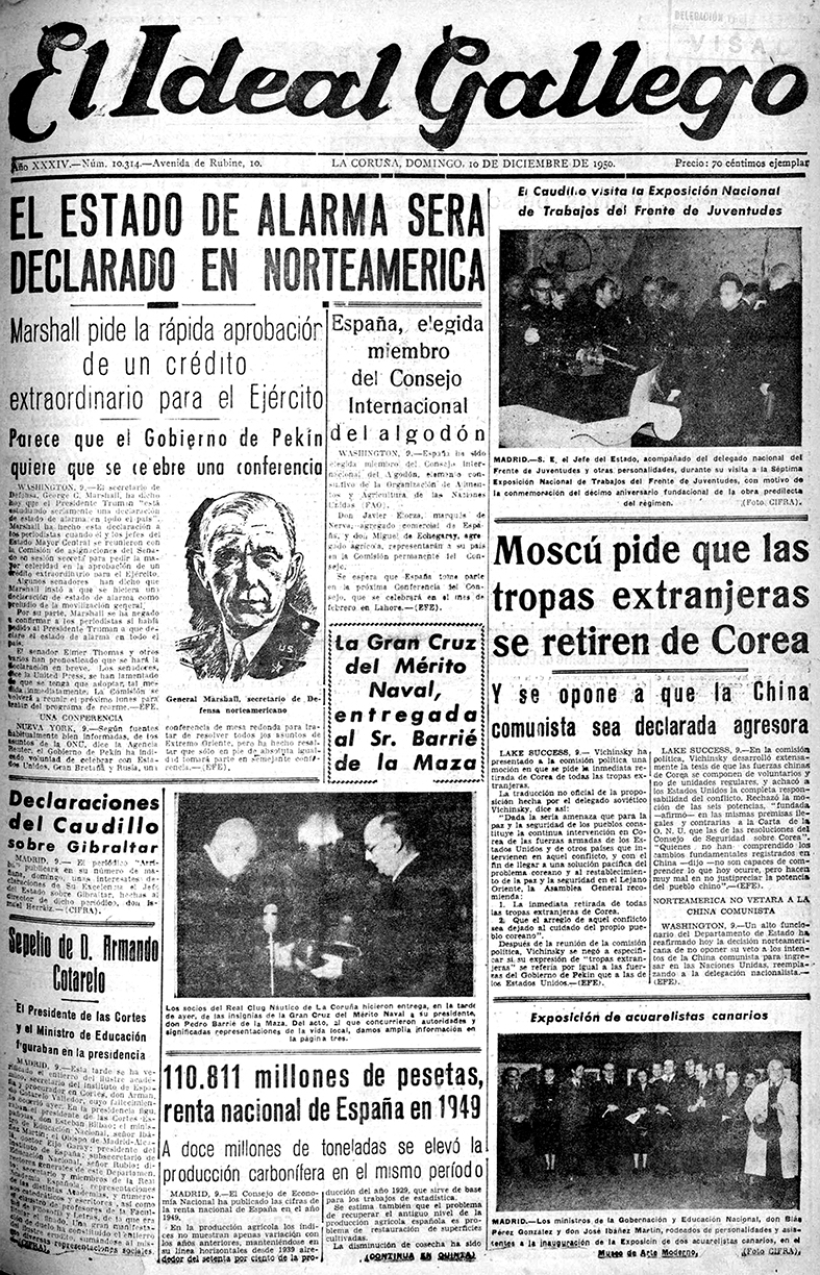 Domingo, 10 de diciembre de 1950
