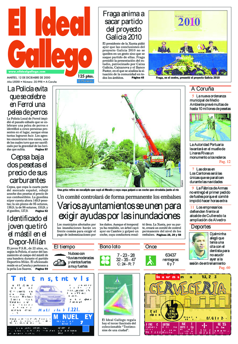 Martes, 12 de diciembre de 2000