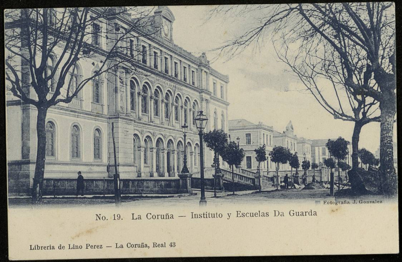 La comitiva partió desde las Escuelas da Guarda