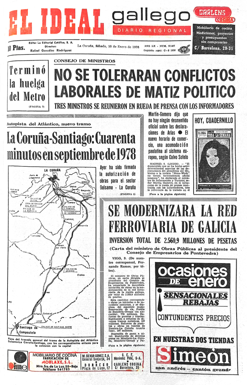 Sábado, 10 de enero de 1976