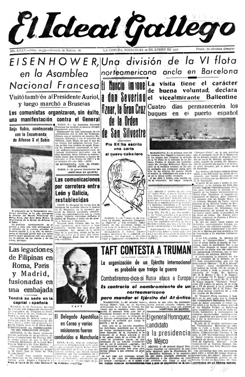 Miércoles, 10 de enero de 1951