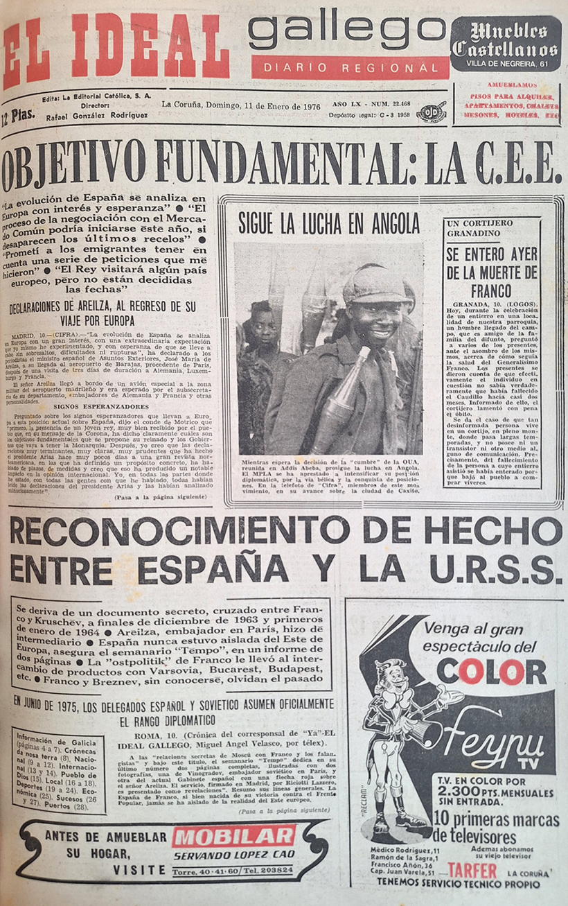 Domingo, 11 de enero de 1976
